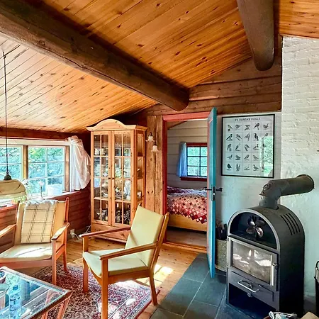 60s Log In Peaceful Nature In Djursland Ferienhaus Ebeltoft