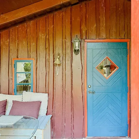 60s Log In Peaceful Nature In Djursland Ferienhaus